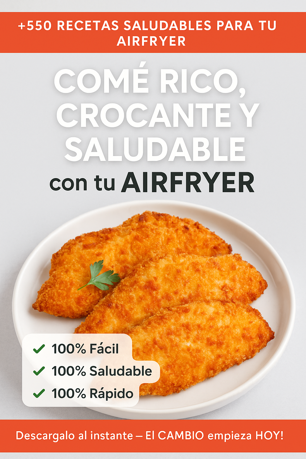 Transforma tu cocina con tu AIR FRYER
